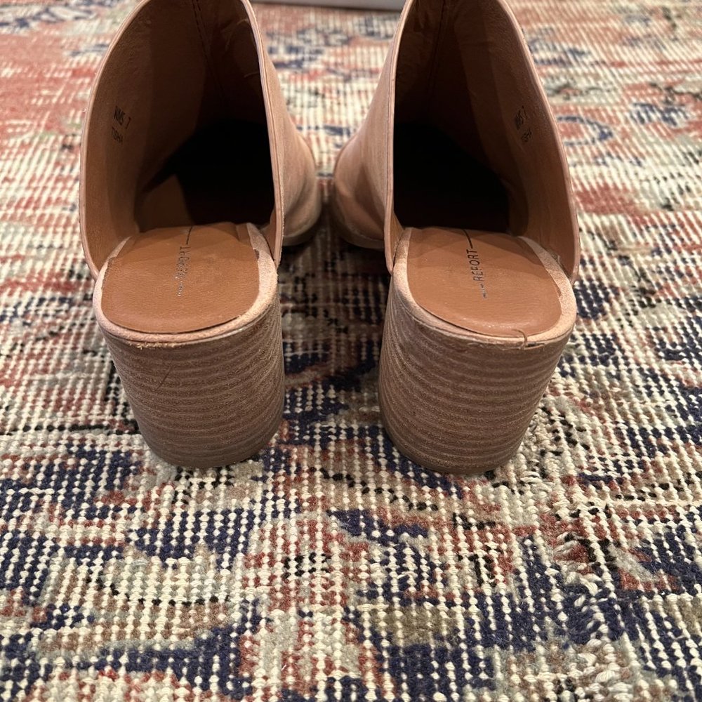 Report Tan Mules - Picture 2 of 4